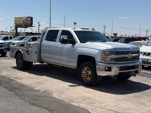 Used 2015 Chevrolet Silverado 3500 LTZ w/ Duramax Plus Package AWD/4WD image 8