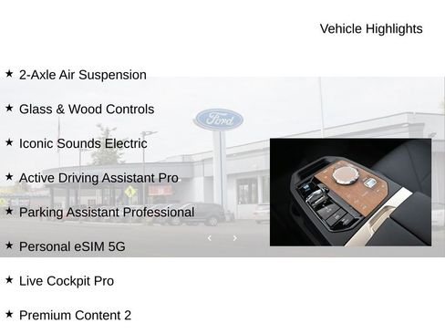Used 2023 BMW iX xDrive50 w/ Ultimate Package 2 AWD/4WD image 21