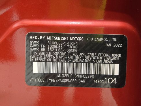 Used 2022 Mitsubishi Mirage G4 ES image 33