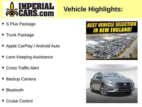 Used 2024 Nissan Versa S w/ S Plus Package FWD image 6