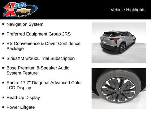 New 2025 Chevrolet Blazer EV RS RWD image 3