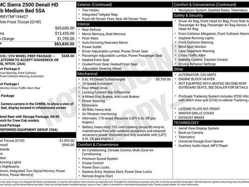 Used 2022 GMC Sierra 2500 Denali image 7