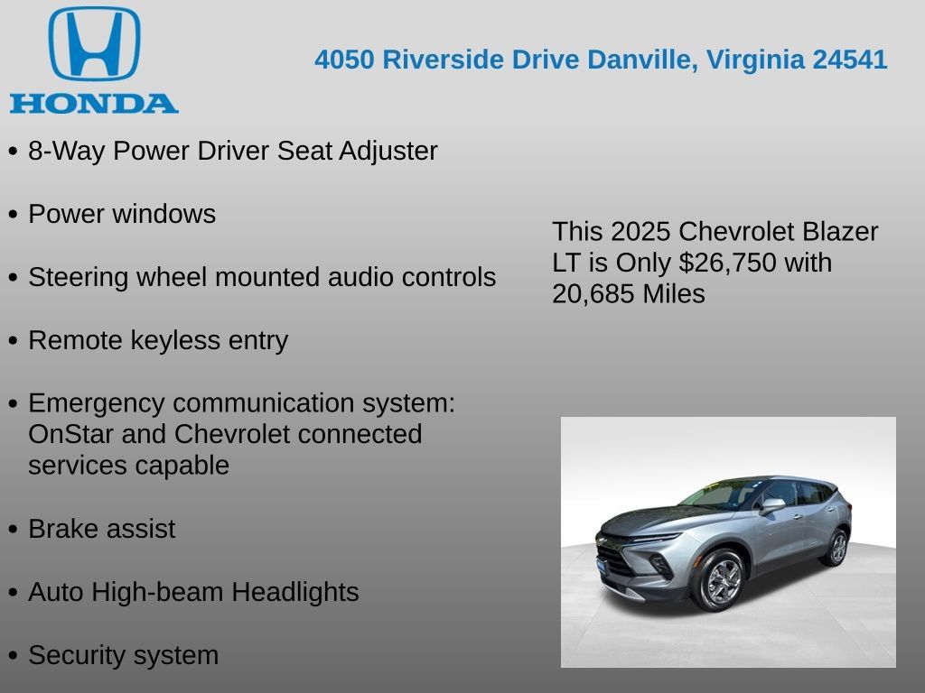 Used 2025 Chevrolet Blazer LT AWD/4WD image 12