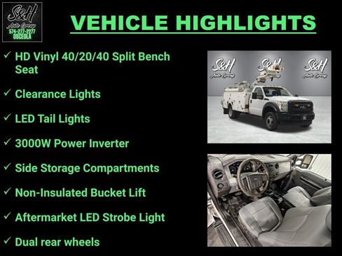 Used 2014 Ford F450 XL w/ Snow Plow Prep Package image 3