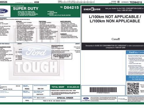 Used 2026 Ford F450 Platinum AWD/4WD image 9