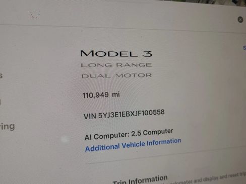 Used 2018 Tesla Model 3 Long Range AWD/4WD image 10