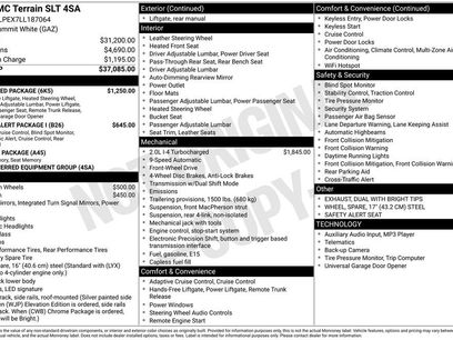 Used 2020 GMC Terrain SLT w/ Preferred Package