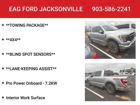 Used 2021 Ford F150 Lariat w/ Max Trailer Tow Package image 8