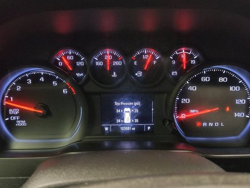 Used 2021 Chevrolet Silverado 1500 Custom w/ LPO, Dark Essentials Package RWD image 23