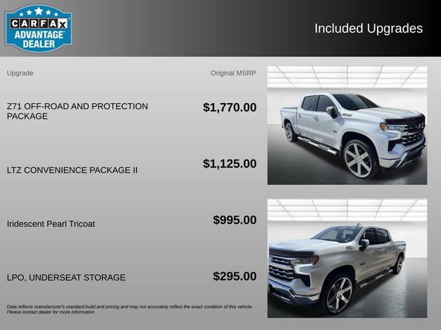 Used 2023 Chevrolet Silverado 1500 LTZ AWD/4WD image 3