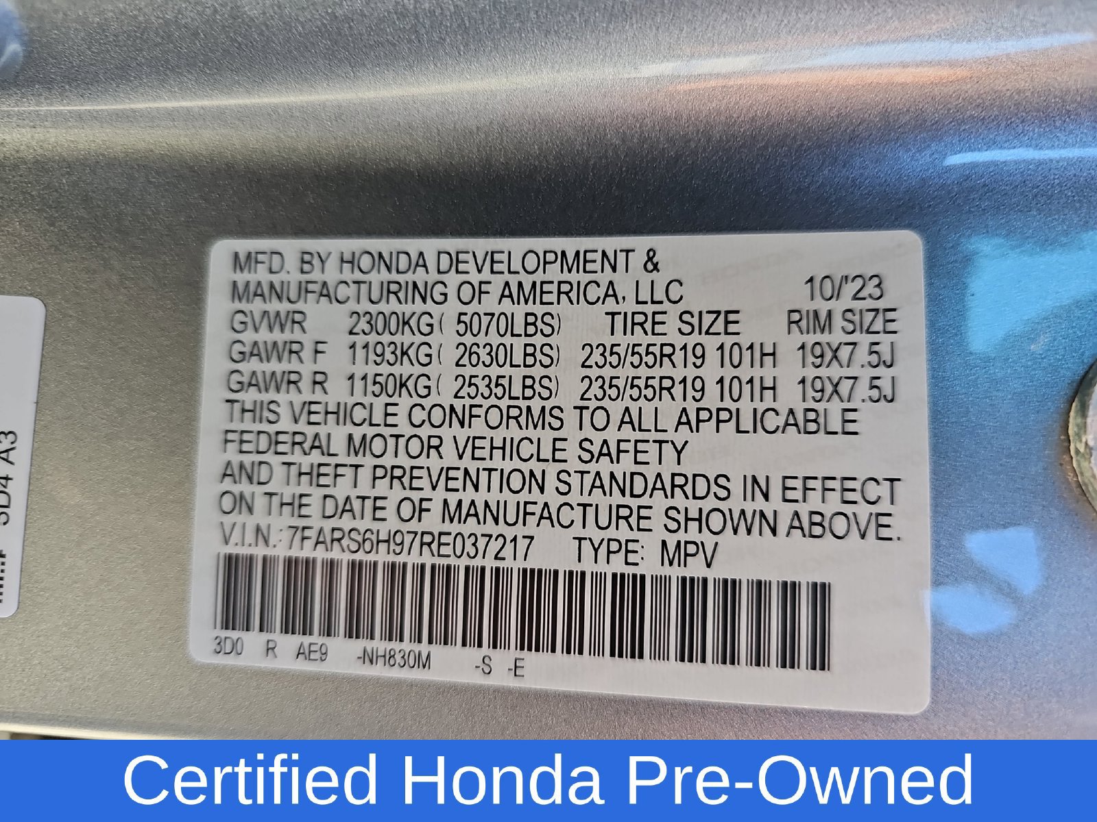 Certified 2024 Honda CR-V Sport Touring image 40