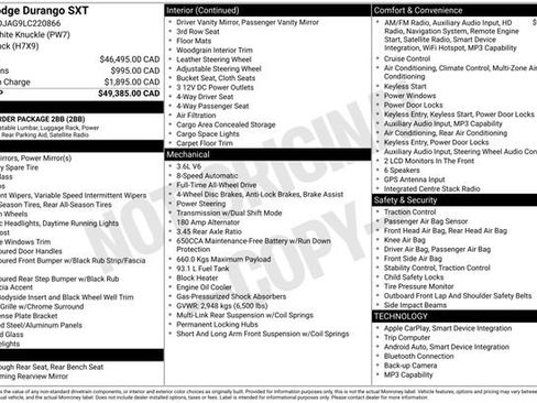 Used 2020 Dodge Durango SXT image 6