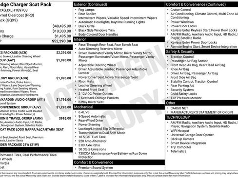 Used 2020 Dodge Charger Scat Pack w/ Dynamics Package image 2