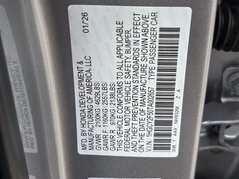 Certified 2026 Honda Accord Sport image 41
