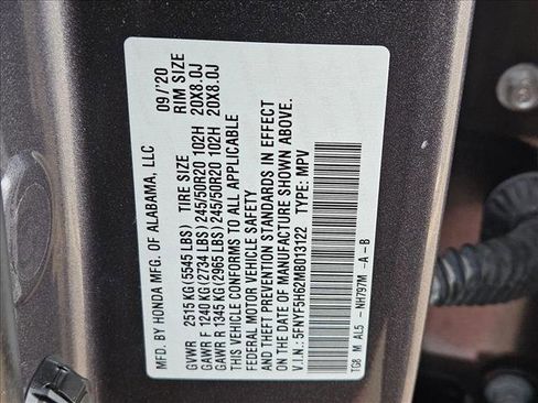 Used 2021 Honda Pilot Touring image 26