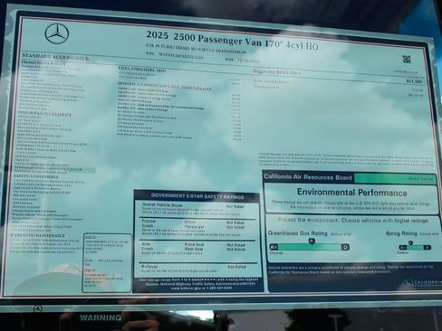 New 2025 Mercedes-Benz Sprinter 2500 image 30