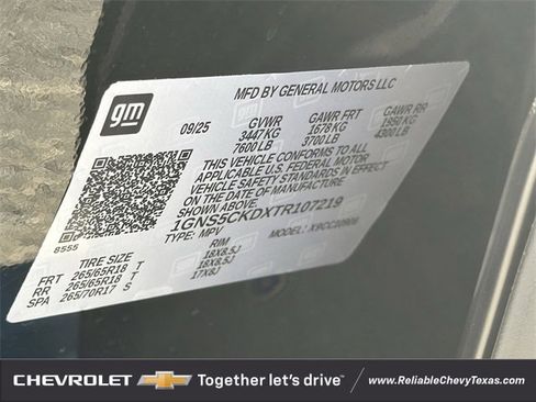 New 2026 Chevrolet Suburban LT w/ Comfort Package image 23