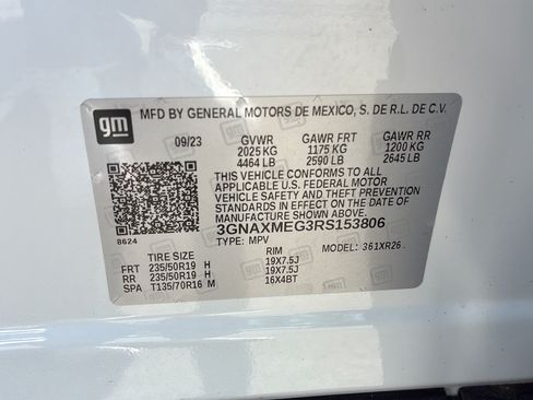 Used 2024 Chevrolet Equinox RS w/ RS Leather Package FWD image 34