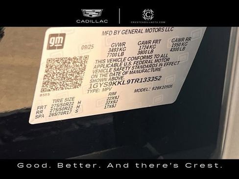 Certified 2026 Cadillac Escalade ESV Luxury image 33