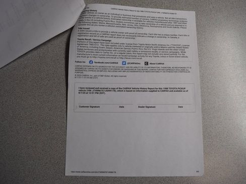 Used 1988 Toyota Pickup SR5 image 99