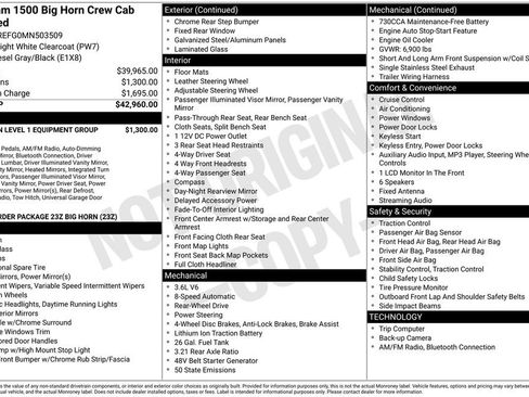 Used 2021 RAM 1500 Big Horn image 22