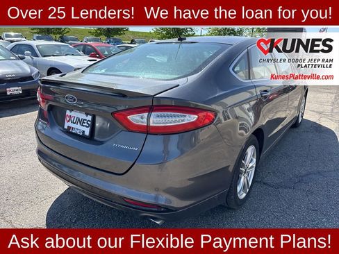 Used 2016 Ford Fusion Energi Titanium w/ Driver Assist Package FWD image 3