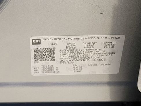 Used 2023 Chevrolet Equinox RS AWD/4WD image 22