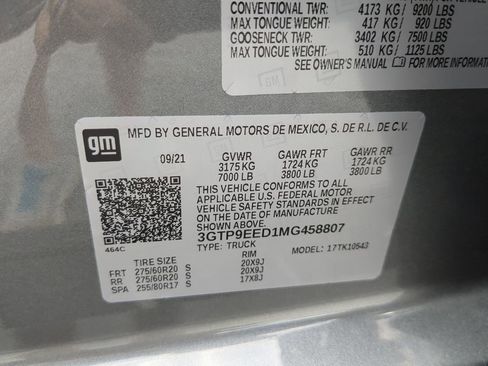 Used 2021 GMC Sierra 1500 AT4 AWD/4WD image 27