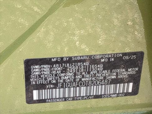 Used 2026 Subaru Impreza 2.0i Sport image 17