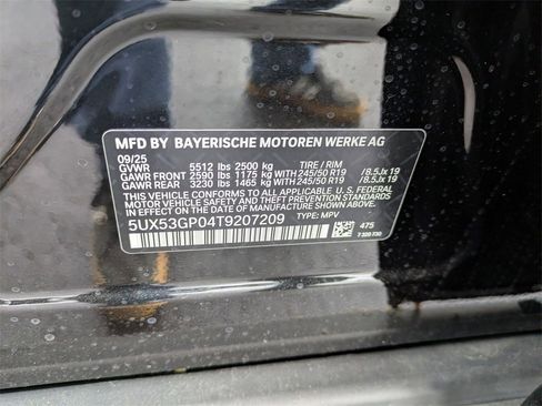 New 2026 BMW X3 xDrive30 w/ Convenience Package image 29