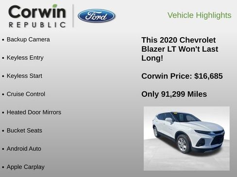 Used 2020 Chevrolet Blazer LT image 6