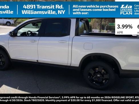 New 2026 Honda Ridgeline Black Edition image 6