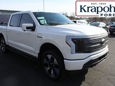 Used 2023 Ford F150 Lightning Lariat w/ Equipment Group 511A High image 1