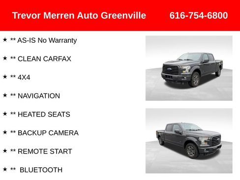 Used 2016 Ford F150 XLT w/ Equipment Group 302A Luxury AWD/4WD image 7
