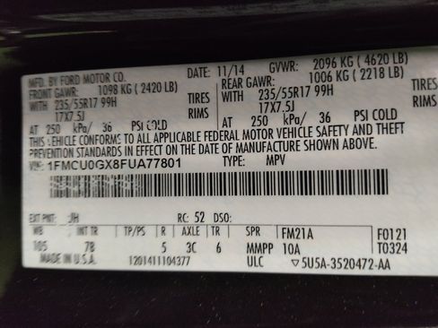 Used 2015 Ford Escape SE w/ Equipment Group 201A image 33