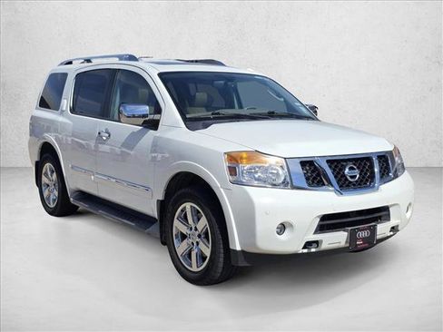 Used 2011 Nissan Armada Platinum w/ 2nd Row Captain Seat Pkg image 3