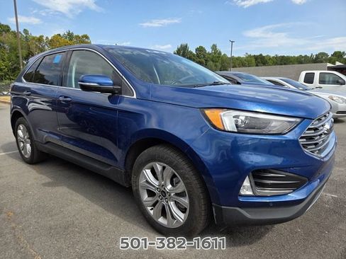 Used 2023 Ford Edge Titanium w/ Cargo Accessory Package AWD/4WD image 3