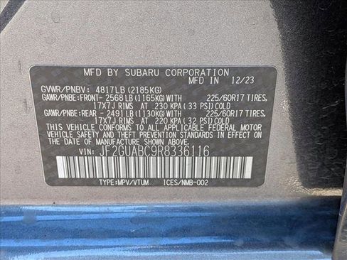 Used 2024 Subaru Crosstrek 2.0i image 24