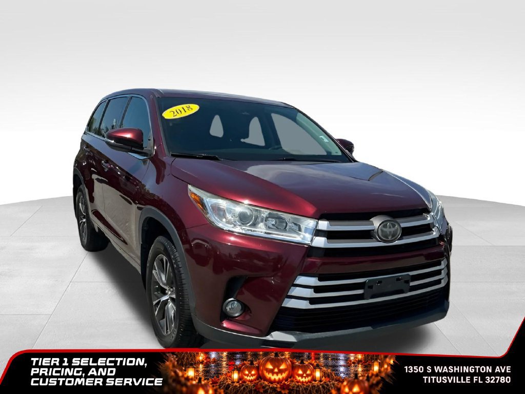 Used 2018 Toyota Highlander Plus w/ Carpet Mat Package (TMS) AWD/4WD image 12