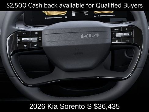 New 2026 Kia Sorento S w/ S Panoramic Sunroof Package image 23