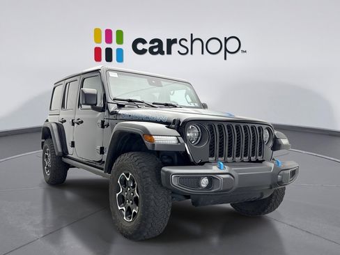 Used 2022 Jeep Wrangler Unlimited Rubicon 4xe w/ Cold Weather Group image 7