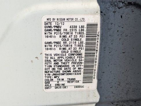 Used 2013 Nissan Rogue S image 14