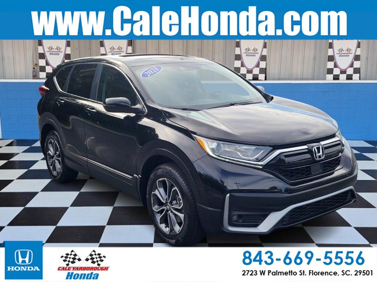 Certified 2021 Honda CR-V EX-L image 1