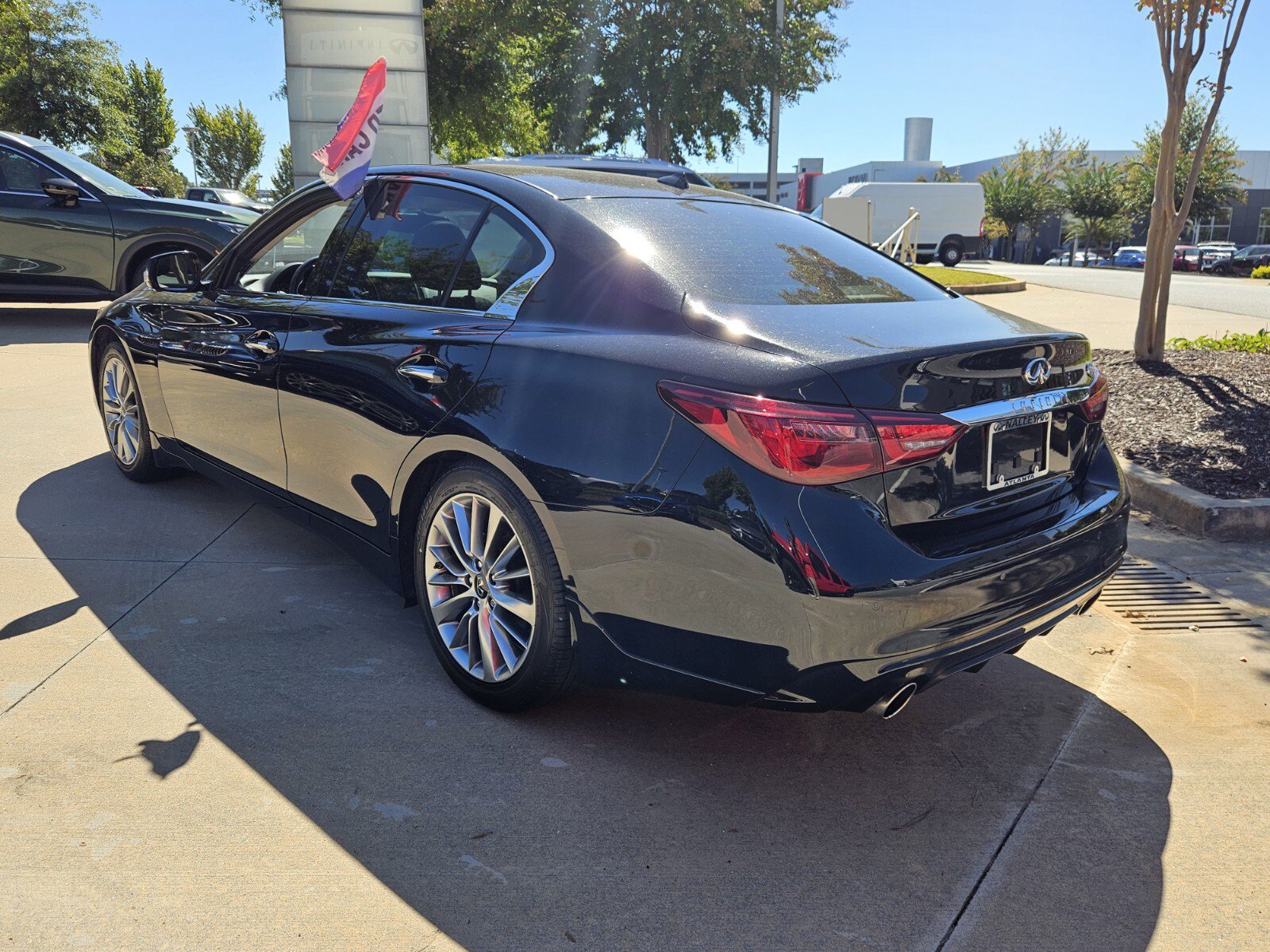 Used 2023 INFINITI Q50 Luxe w/ Cargo Package RWD image 8