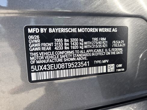 New 2026 BMW X5 xDrive50e w/ Executive Package AWD/4WD image 19