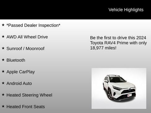 Certified 2024 Toyota RAV4 SE w/ Weather & Moonroof Package AWD/4WD image 7