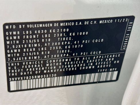 Certified 2024 Volkswagen Taos SE AWD/4WD image 31