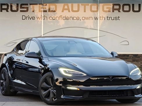 Used 2021 Tesla Model S Long Range AWD/4WD image 2