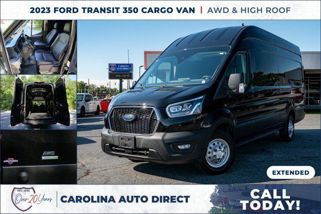 Used 2023 Ford Transit 350 148 High Roof Extended AWD w/ Exterior Upgrade Package image 48
