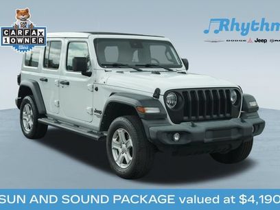 Used 2021 Jeep Wrangler Unlimited Sport w/ Sun And Sound Package